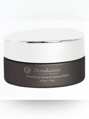 DERMALACTIVES Resurfacing Honey & Charcoal Mask - 1.7 oz SEALED